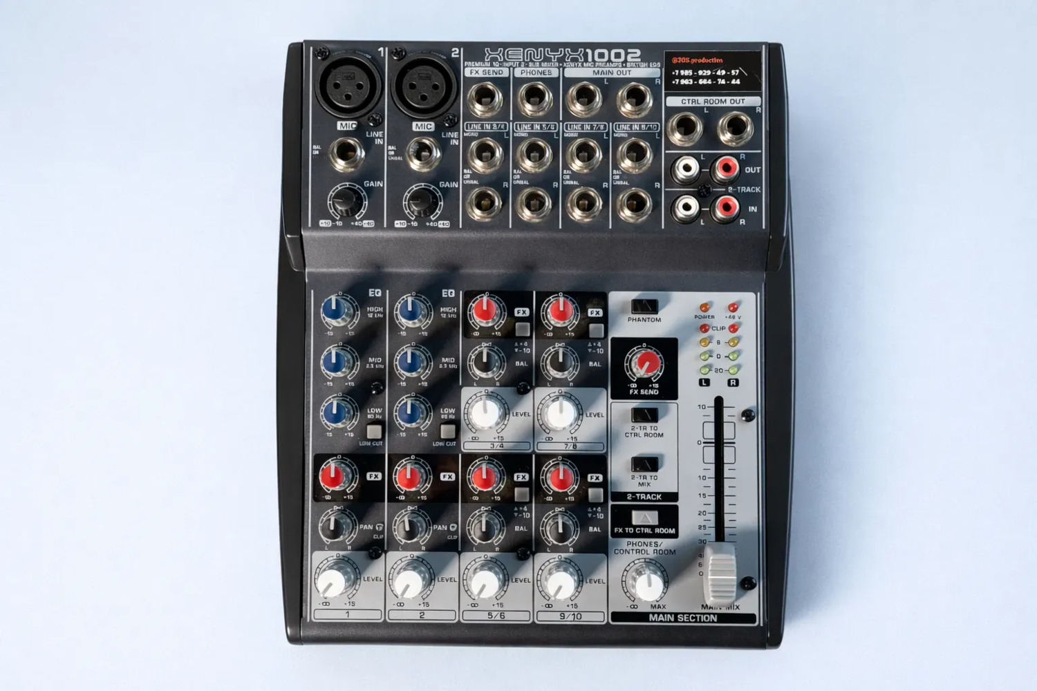 <span style="font-weight: bold;">Behringer Xenyx 1002</span>